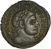 obverse of Constantine I RIC VI 74