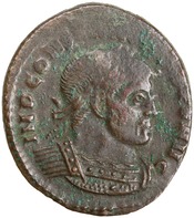 obverse of Constantine I RIC VI 349A