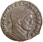 obverse of Constantine I RIC VI 335A