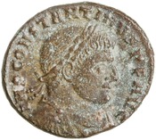 obverse of Constantine I RIC VI 323A