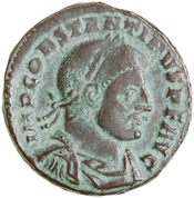 obverse of Constantine I RIC VI 295A