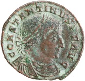 obverse of Constantine I RIC VI 125