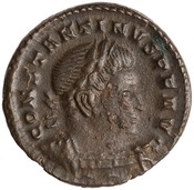 obverse of Constantine I RIC VI 873