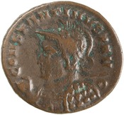 obverse of Constantine I RIC VI 139
