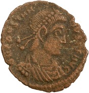 obverse of Constans RIC VIII 231