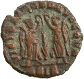 reverse of Constans RIC VIII 196