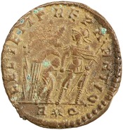 reverse of Constans RIC VIII 139
