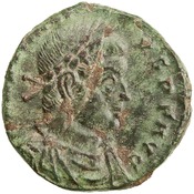 obverse of Constans RIC VIII 38