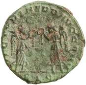 reverse of Constans RIC VIII 38