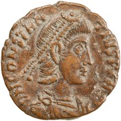 obverse of Constantius II RIC VIII 121