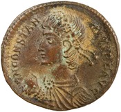 obverse of Constantius II RIC VIII 71