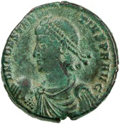obverse of Constantius II RIC VIII 90