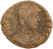 obverse of Constantius II RIC VIII 370