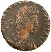 obverse of Constantius II RIC VIII 309