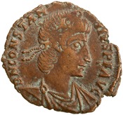 obverse of Constantius II RIC VIII 283