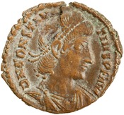 obverse of Constantius II RIC VIII 272