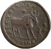 reverse of Julian II RIC VIII 323
