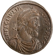 obverse of Julian II RIC VIII 319
