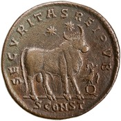 reverse of Julian II RIC VIII 319