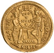 reverse of Valens RIC IX 13B