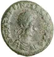 obverse of Theodosius I RIC IX 26A