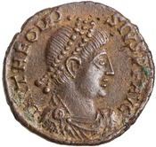 obverse of Theodosius I RIC IX 16C