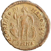 reverse of Theodosius I RIC IX 12