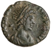 obverse of Theodosius I RIC IX 21C