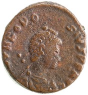 obverse of Theodosius I RIC IX 89A