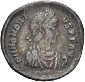 obverse of Theodosius I RIC IX 87C