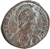 obverse of Theodosius I RIC IX 79B