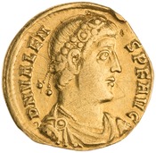 obverse of Valens RIC IX 2D