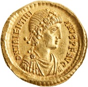 obverse of Theodosius I RIC IX 67B