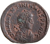 obverse of Theodosius I RIC IX 56C