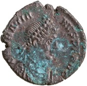 obverse of Theodosius I RIC IX 56A