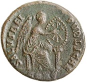 reverse of Theodosius I RIC IX 55