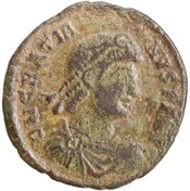 obverse of Theodosius I RIC IX 54A