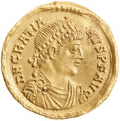 obverse of Theodosius I RIC IX 43A