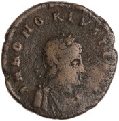 obverse of Theodosius I RIC IX 68F
