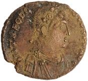 obverse of Theodosius I RIC IX 63D