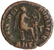 reverse of Theodosius I RIC IX 61