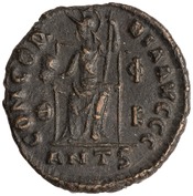 reverse of Theodosius I RIC IX 45B