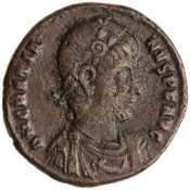 obverse of Theodosius I RIC IX 42B