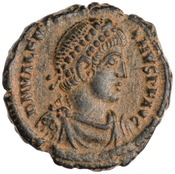 obverse of Valens RIC IX 10A