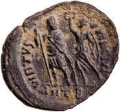 reverse of Arcadius RIC X 72