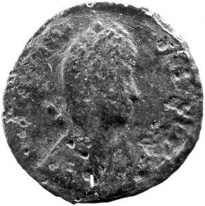 obverse of Arcadius RIC X 71