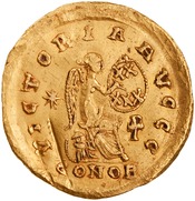 reverse of Arcadius RIC X 33