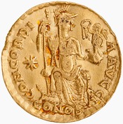 reverse of Arcadius RIC X 8