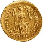 reverse of Arcadius RIC X 7