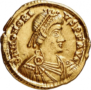 obverse of Honorius RIC X 1328